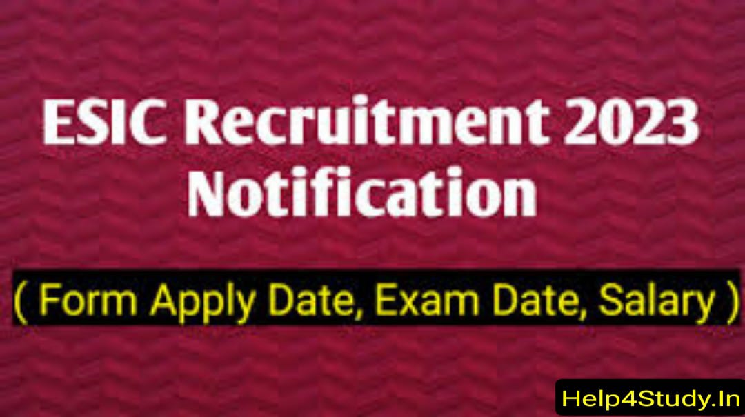 ESIC-Recruitment 2024